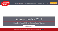 Desktop Screenshot of galwayraces.com